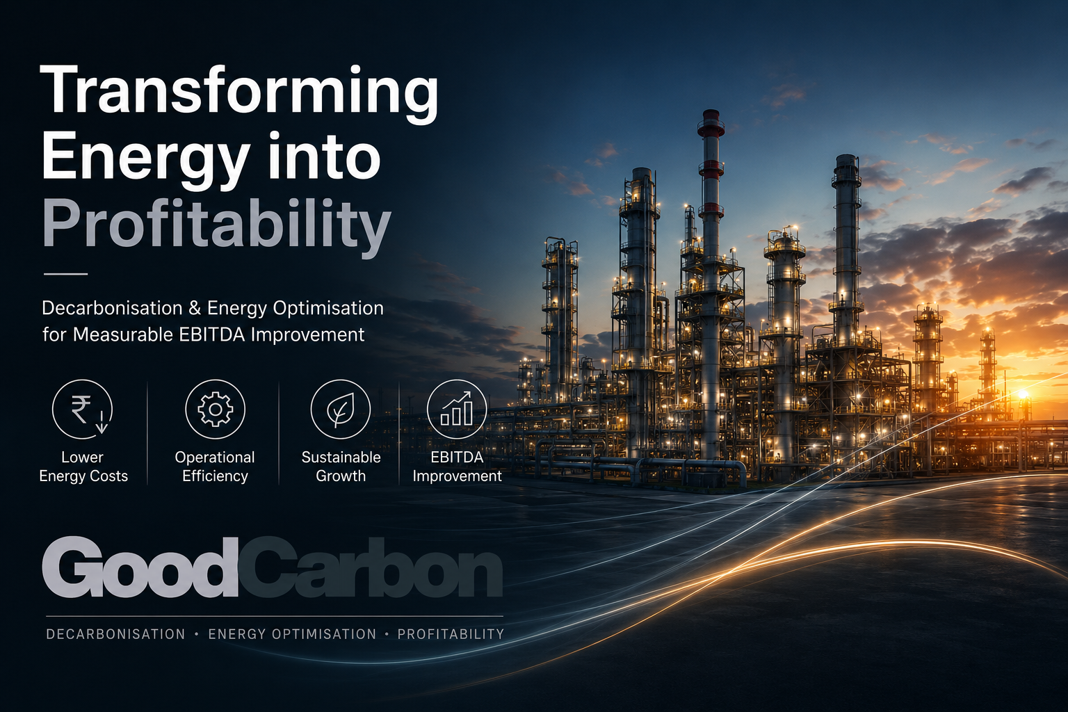 Good Carbon — Transforming Energy into Profitability through Decarbonisation and Energy Optimisation